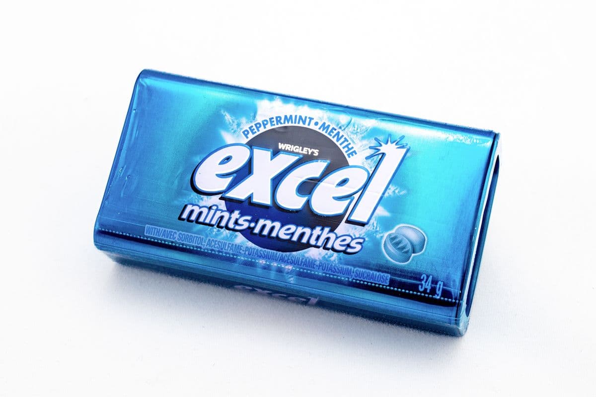 Excel Peppermint Mints Tins