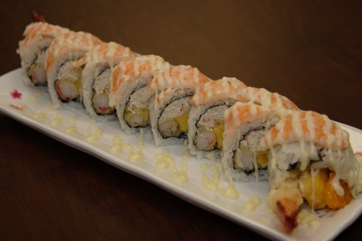 Sweet Prawn Roll (8 pcs)