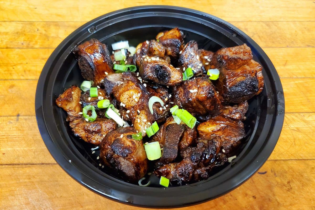 46. Plain Fried Dry Spareribs