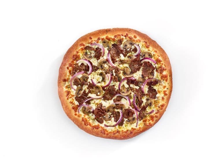 10" Small BBQ Steak Pizza