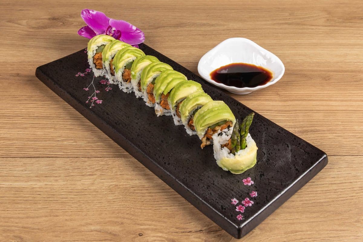 53. Vegetable Dragon Roll