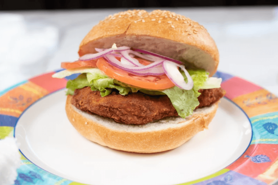 Crispy Chicken on a Bun