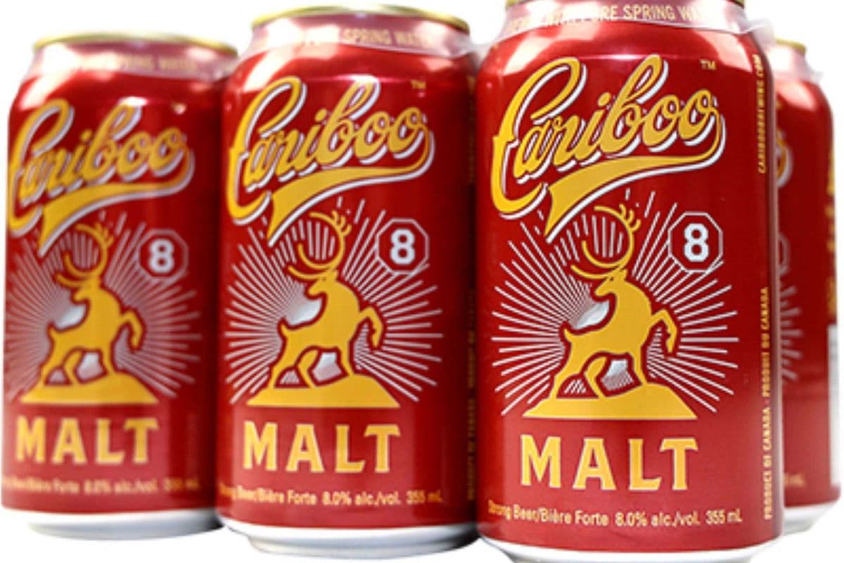 Cariboo Malt Liquor Lager - 6x355mL Cans (6 x 355 ml)