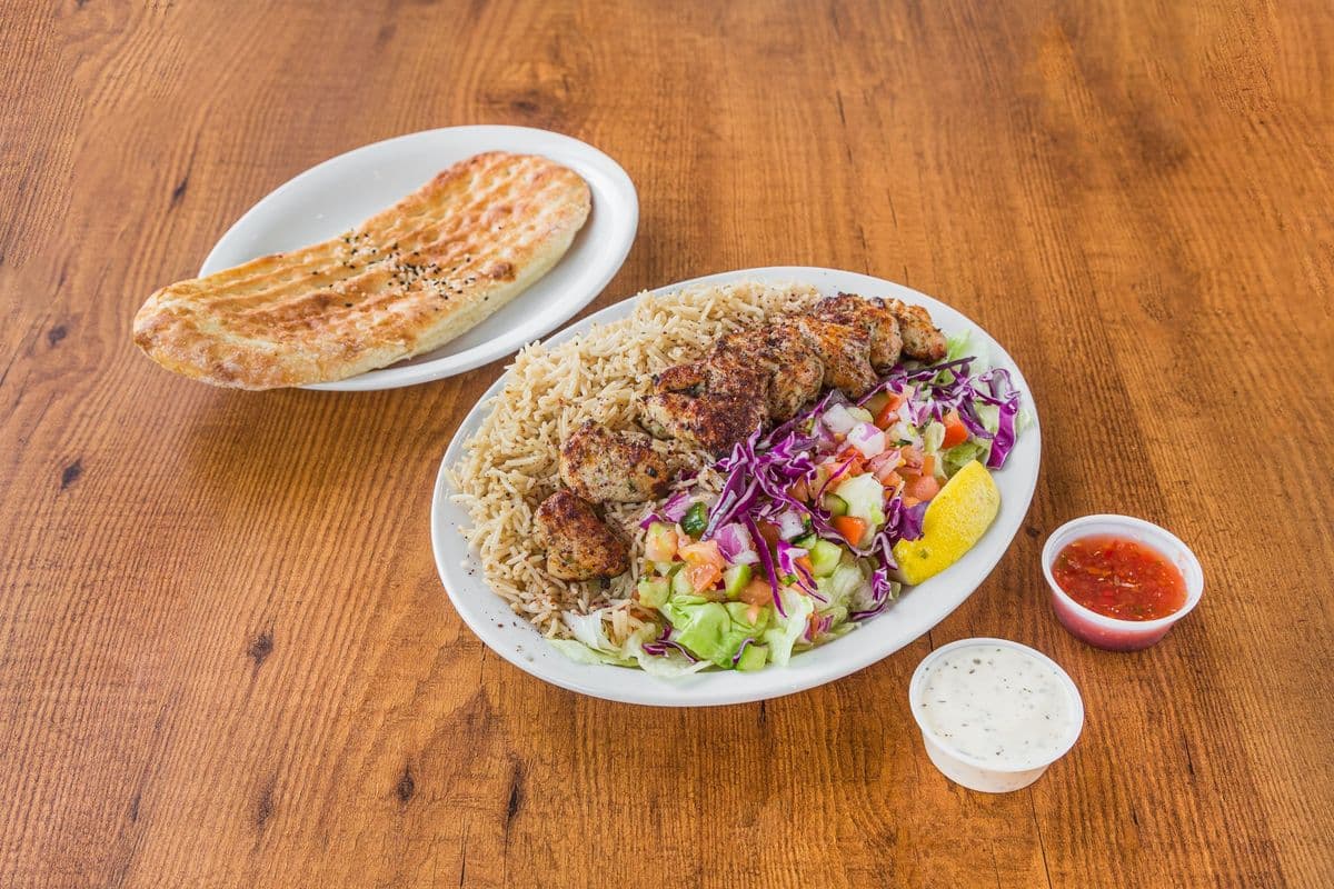 Chicken Breast Kabob Dinner