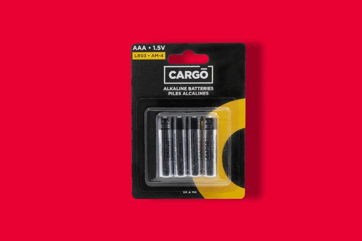 Cargo AAA Batteries (4PK) - 77212