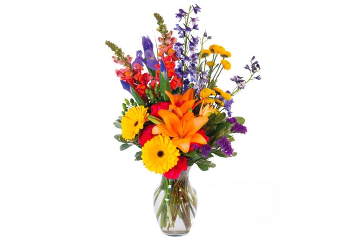 Vibrant Meadow Flower Arrangement