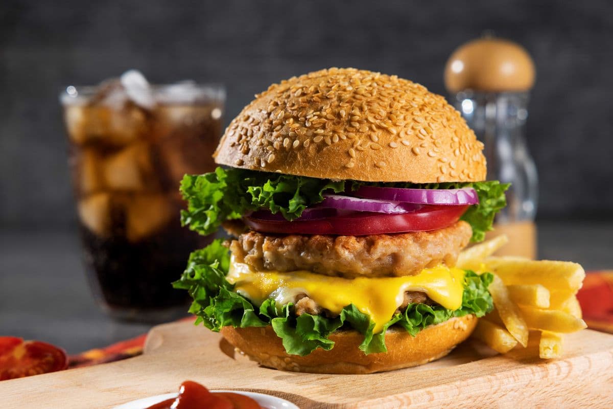 1. Chicken Burger