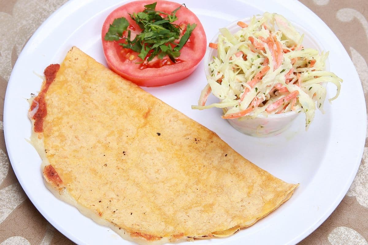 Corn Quesadilla Two (GF) with One Filling