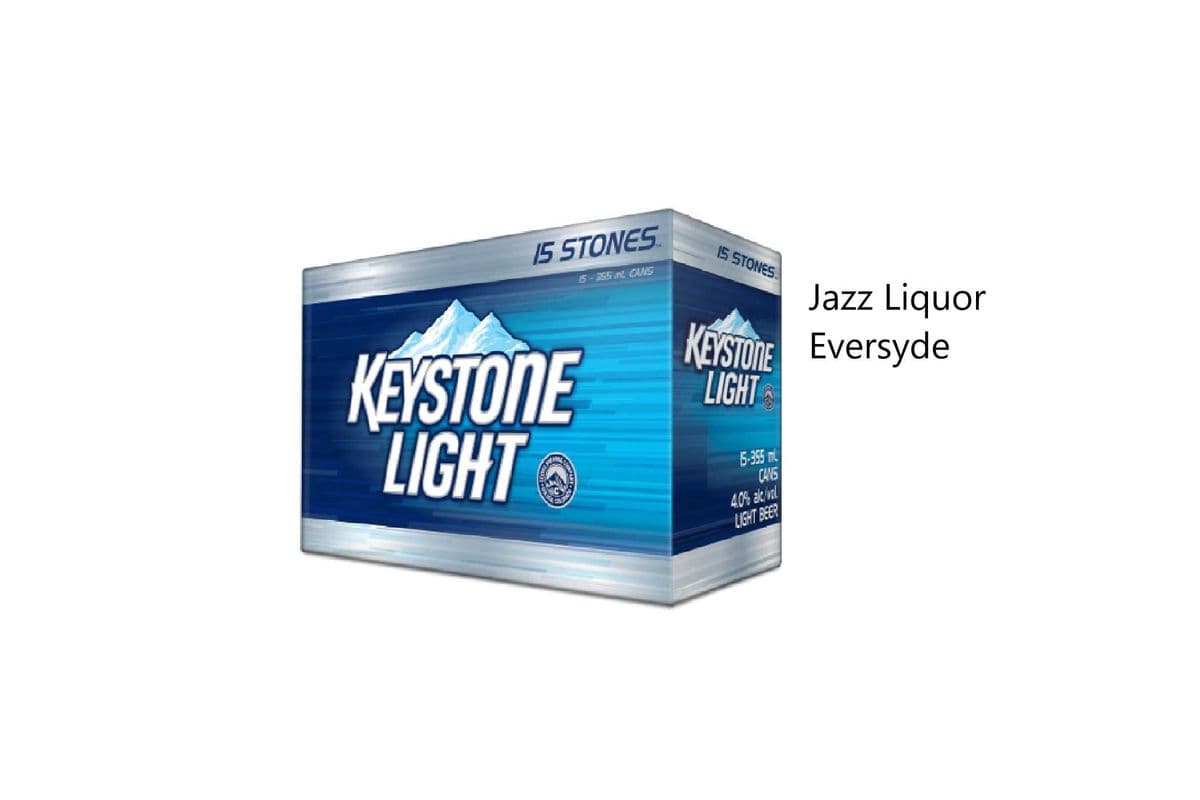 KEYSTONE LIGHT CANS (1 x 15×355ML )