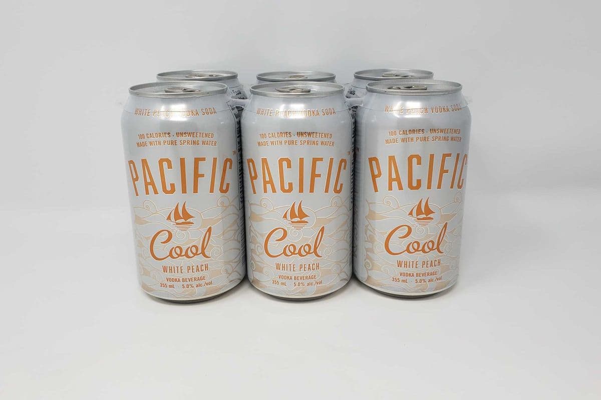 Pacific Cool White Peach (6 x 355ml)
