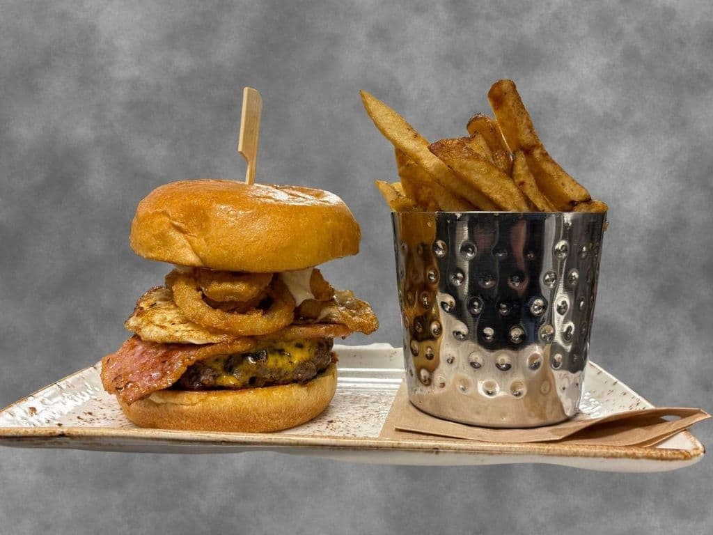 THE BIG DAWG BREAKFAST BURGER
