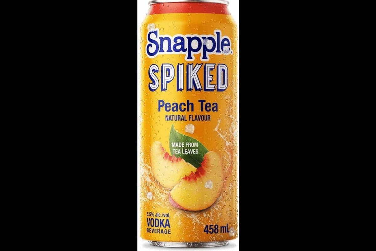 SNAPPLE SPIKED PEACH TEA (1 x 458ML CAN) (1 x 458ML)