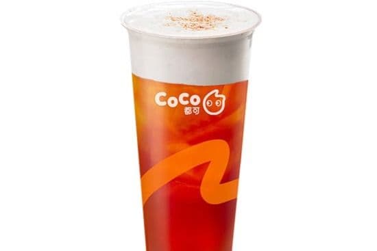 Black Tea Macchiato