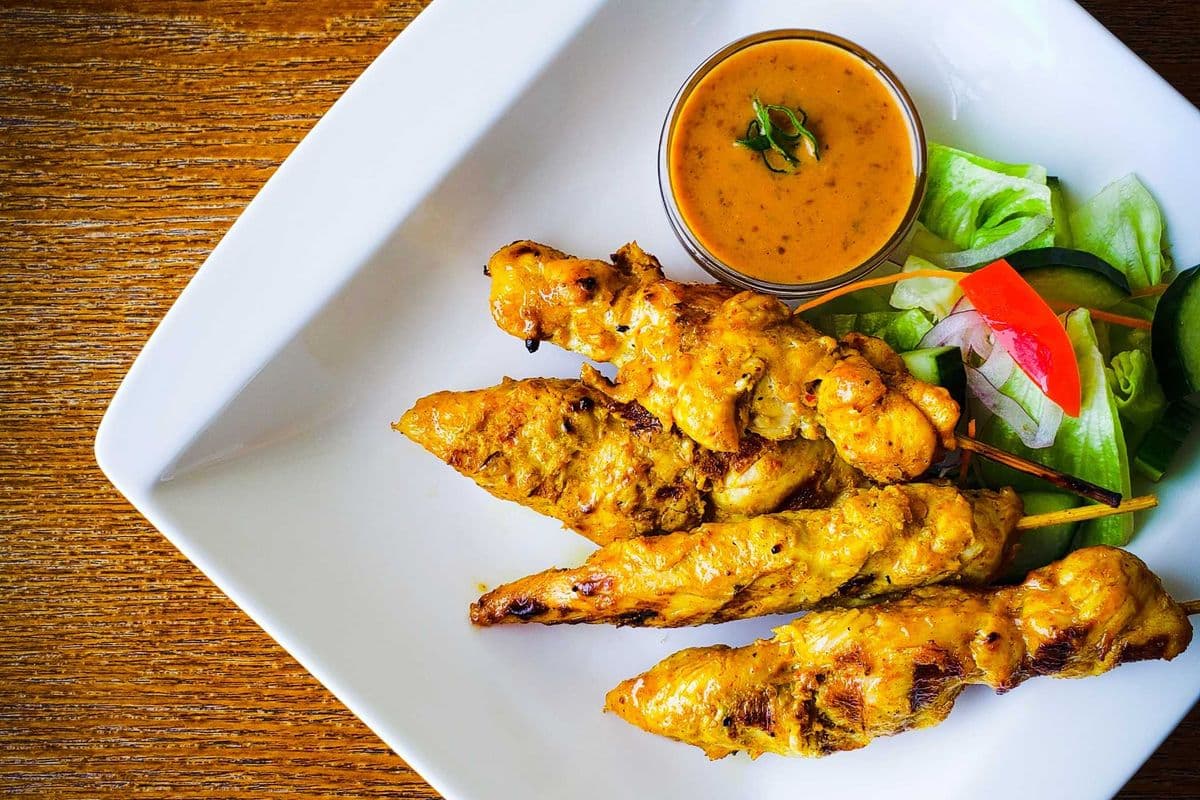 Chicken Satay (4 pcs)