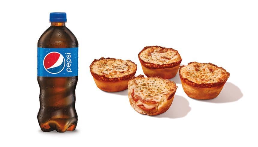 Pepperoni Crazy Puffs and 591ml Pepsi Combo