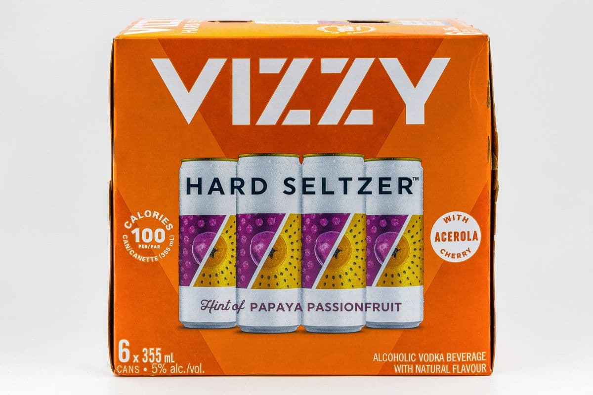Vizzy Papaya Passionfruit (6 x 355 ml Can)