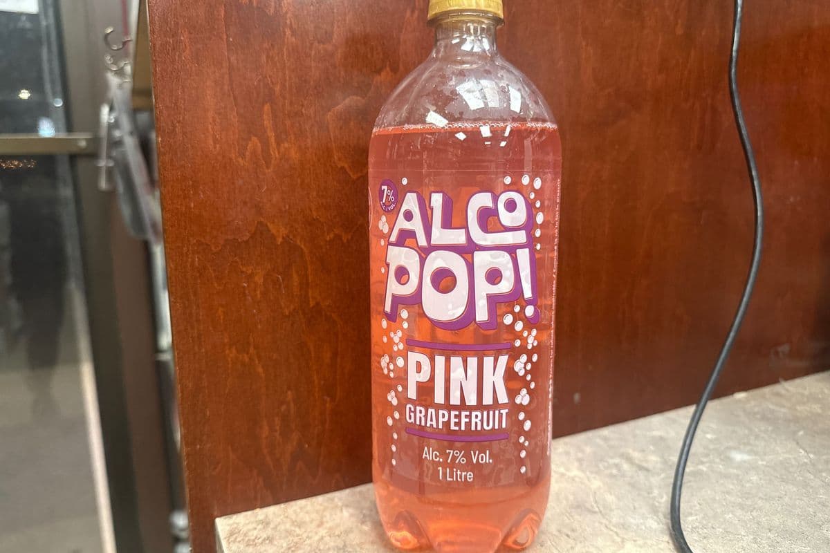 ALCO POP! PINK GRAPEFRUIT 1L (1 x 1L)