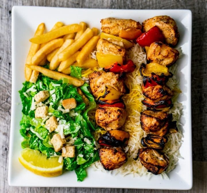 1. Chicken Breast Kebab
