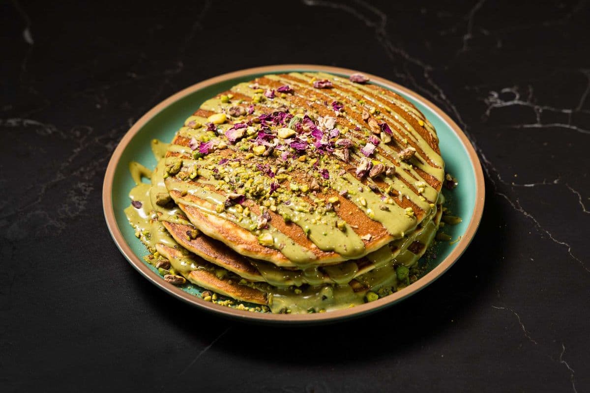 Pancake reve de pistache
