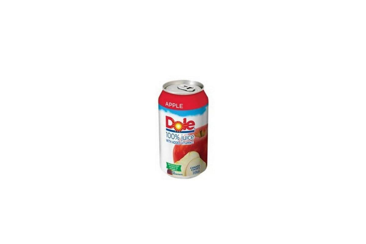 Dole Apple Juice Can