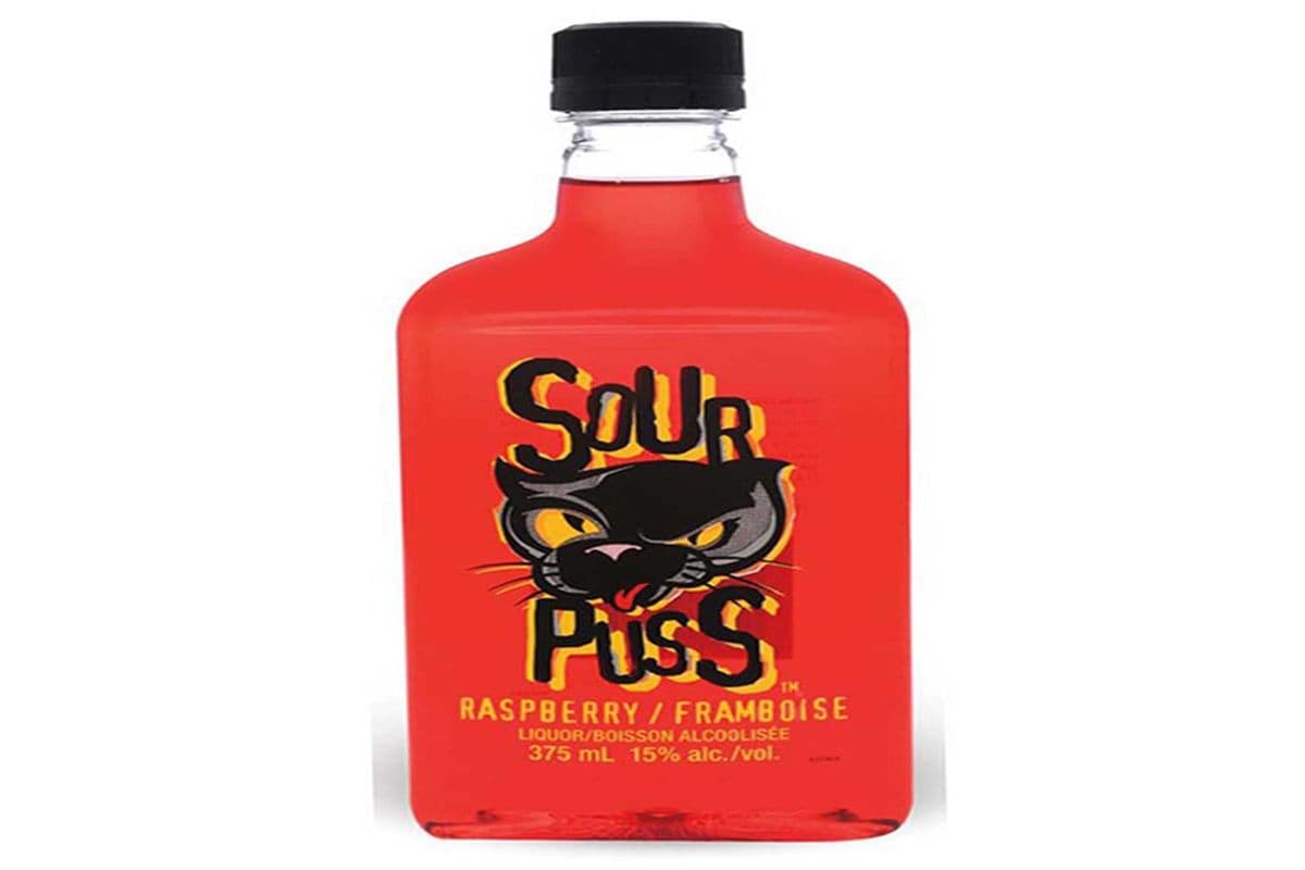 520718. SOUR PUSS - SOUR RASPBERRY (1 x 375ml)