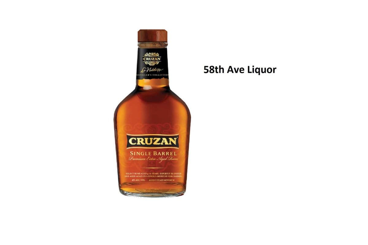 CRUZAN SINGLE BARREL 750ML (1 x 750ML)