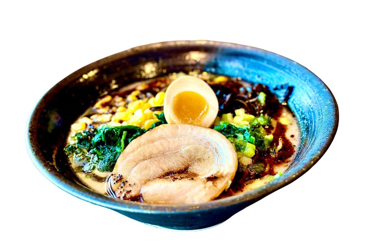Black Garlic Tonkotsu - Contains Pork Broth