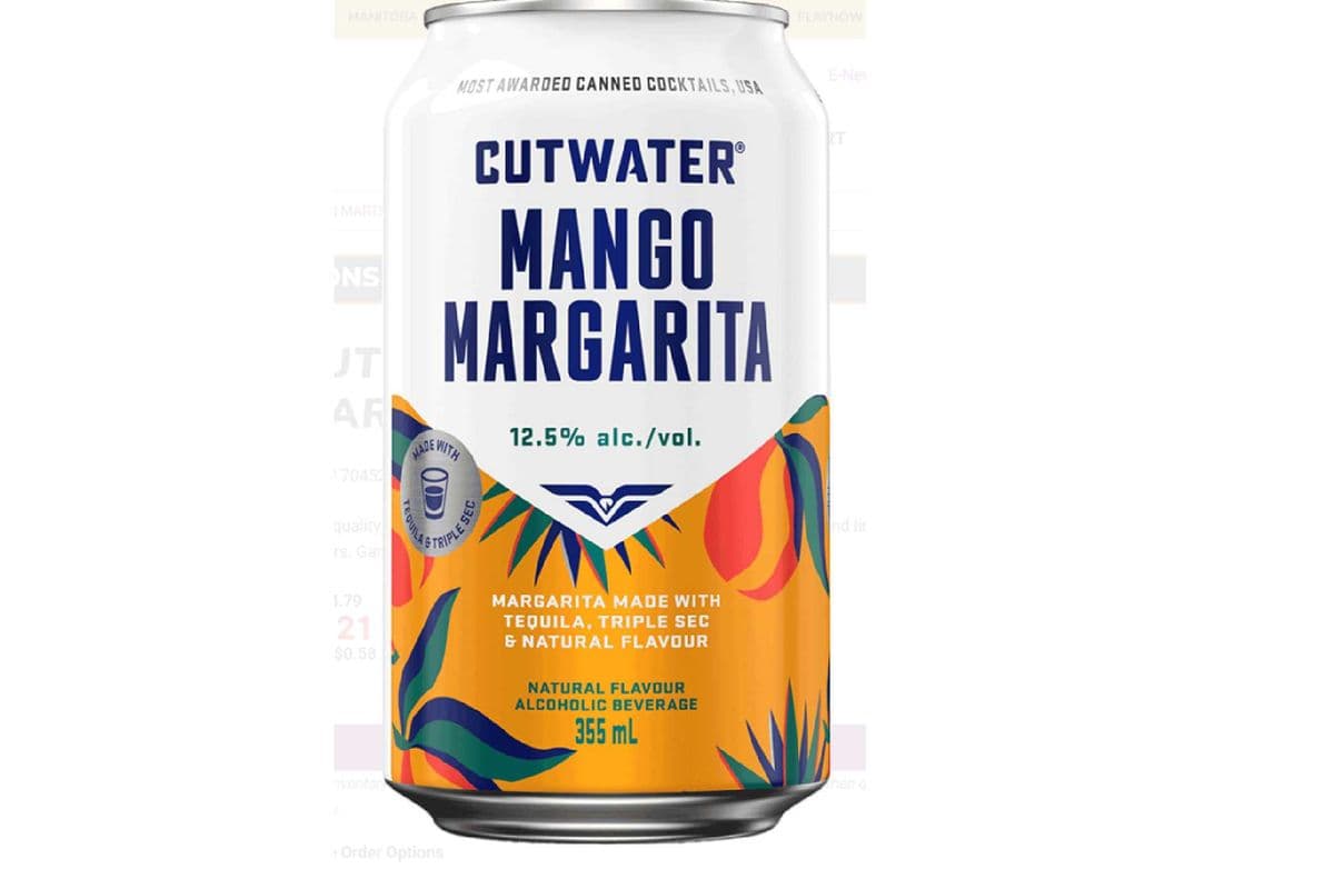 Cutwater Mango Margarita (1 x 355 ml cans)