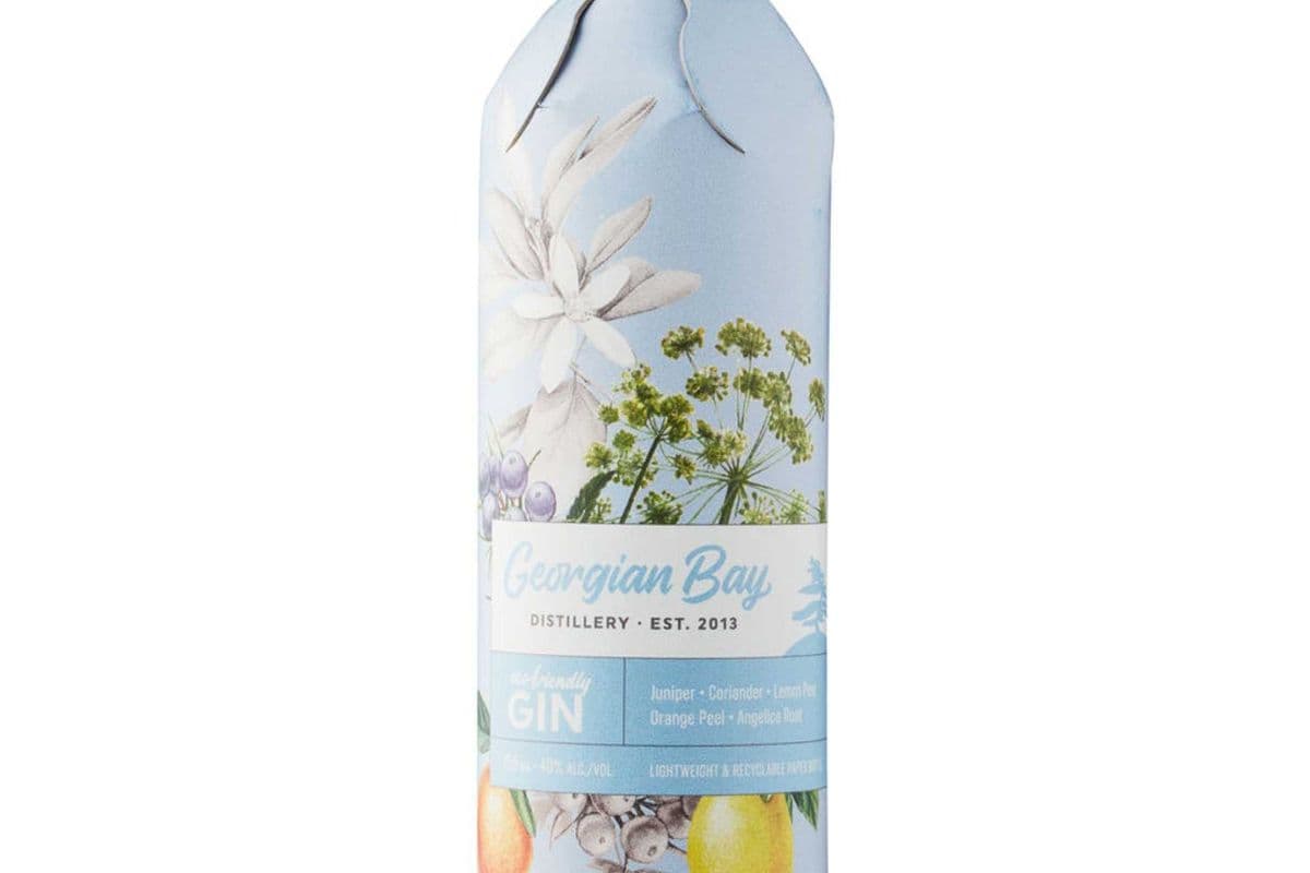 Georgian Bay Eco-Friendly Gin - 750mL** (1 x 750ml)