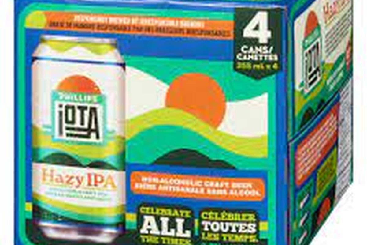 Phillips iOTA Non-Alcoholic Hazy IPA 4x355ml (4x355ml)