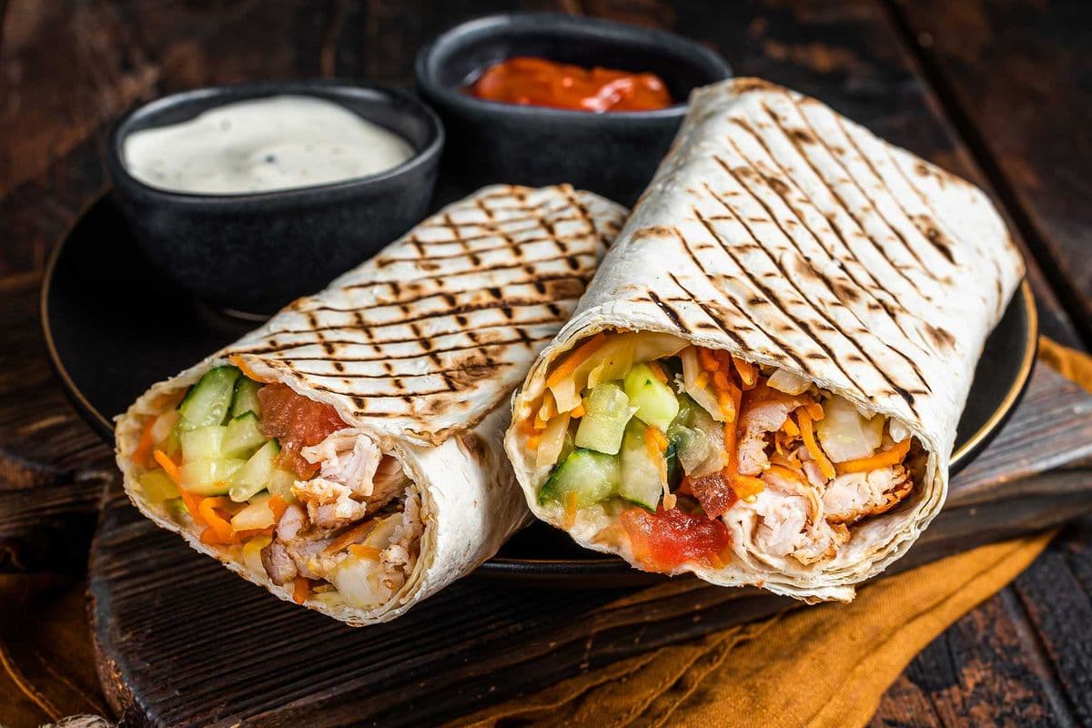 Chicken Shawarma Wrap