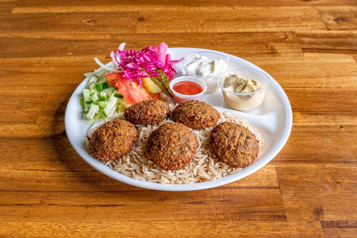 Falafel Platter (5 pcs)
