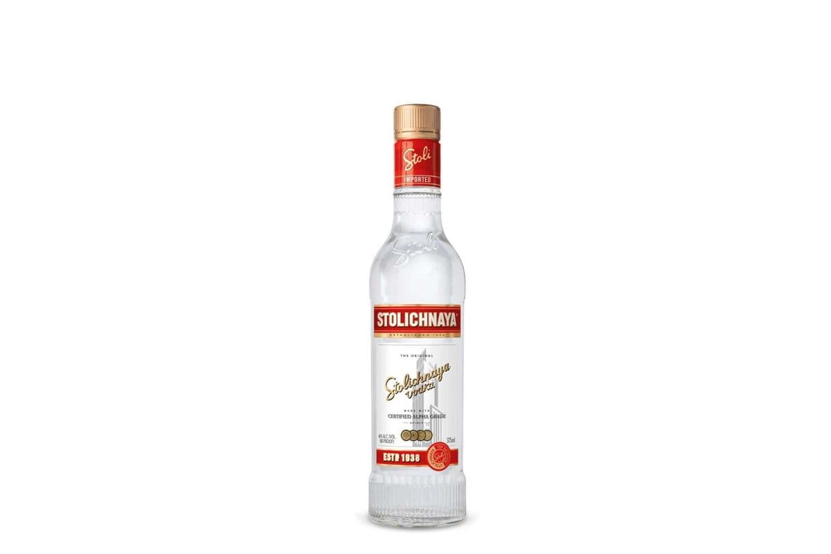 Stolichnaya Vodka (375 ml Bottle) (1 x 375 ml Bottle)