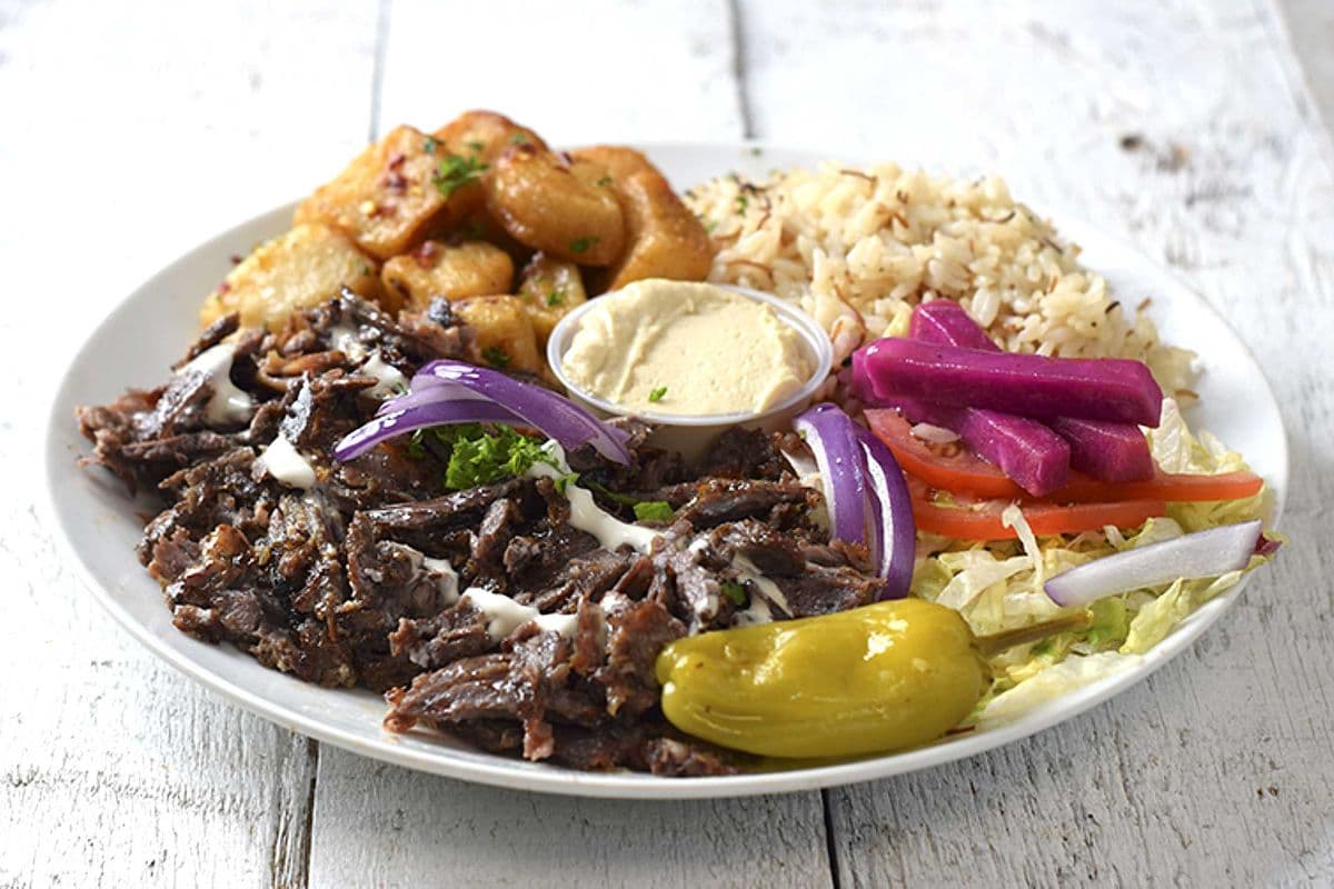 Assiette Shawarma (Boeuf) / Shawarma Platter (Beef)