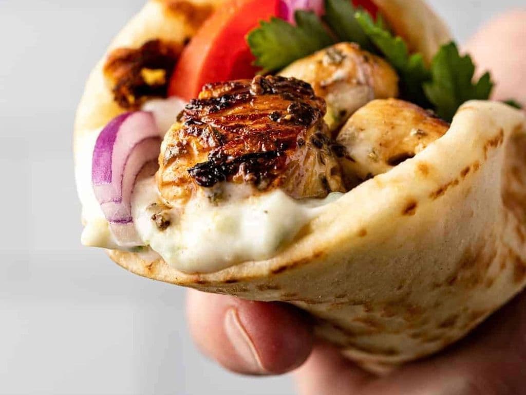 *PITA GYRO AU POULET