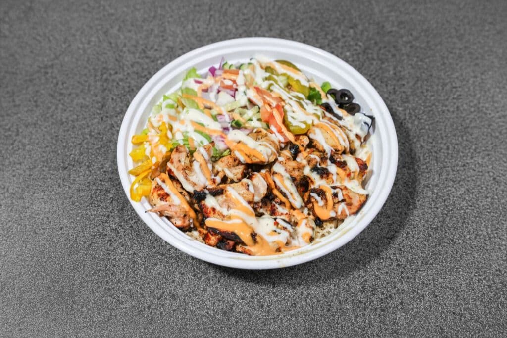 Chicken tikka Rice platter