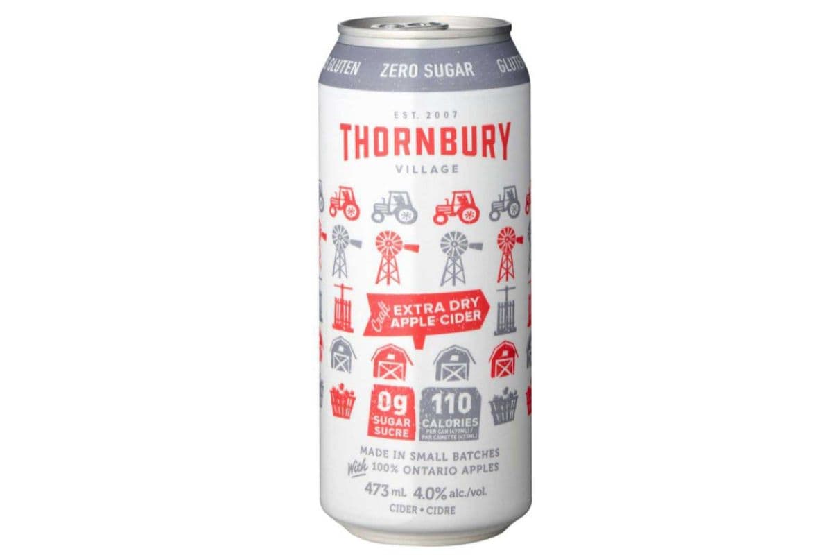 Thornbury Zero-Gram Sugar Apple Cider (1 x 473 ml)