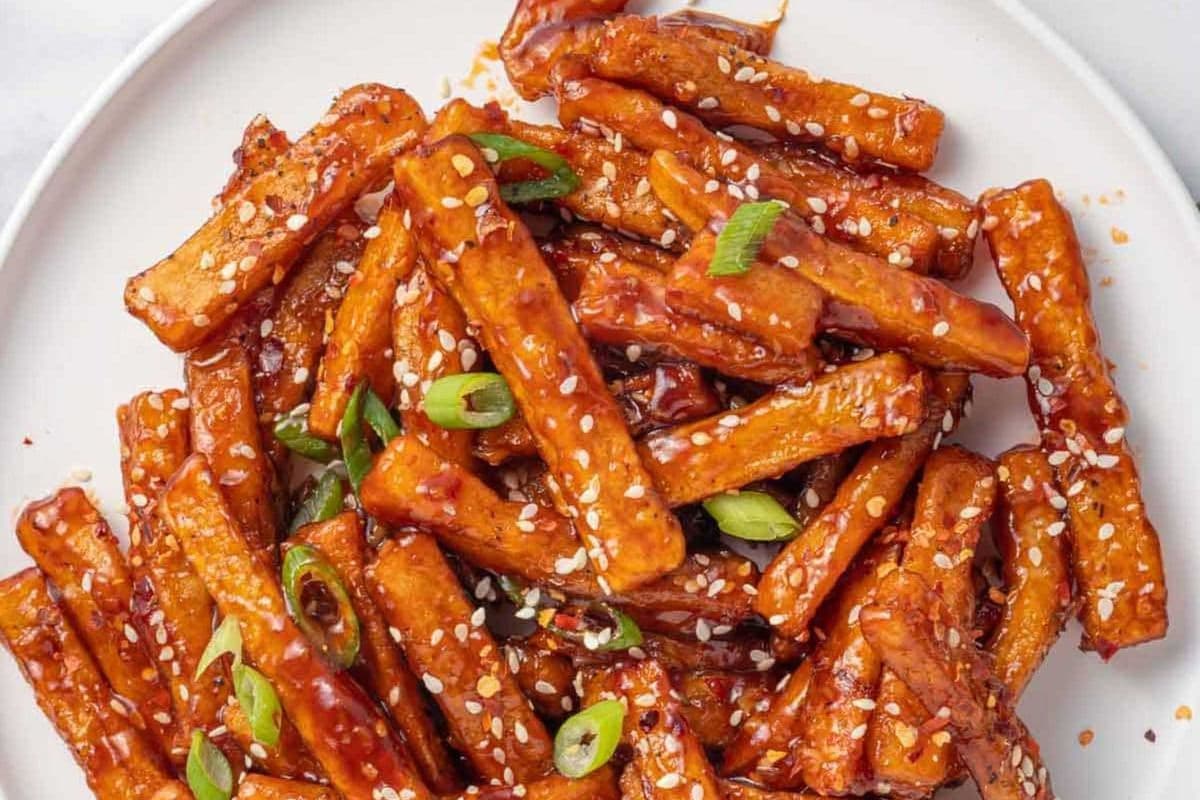 Honey Chili Potatoes