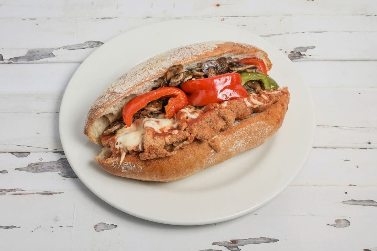 Veal Parmigiana Sandwich