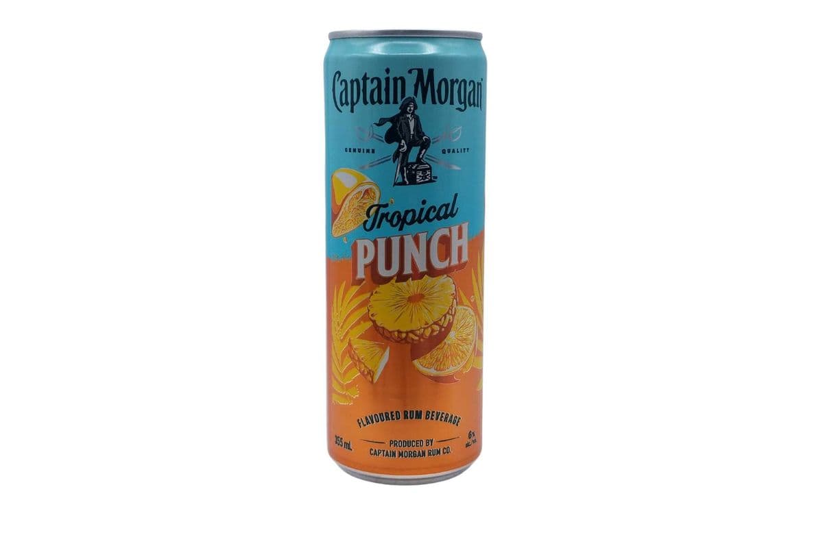 CAPTAIN MORGAN TROPICAL PUNCH 4PK (355ML)