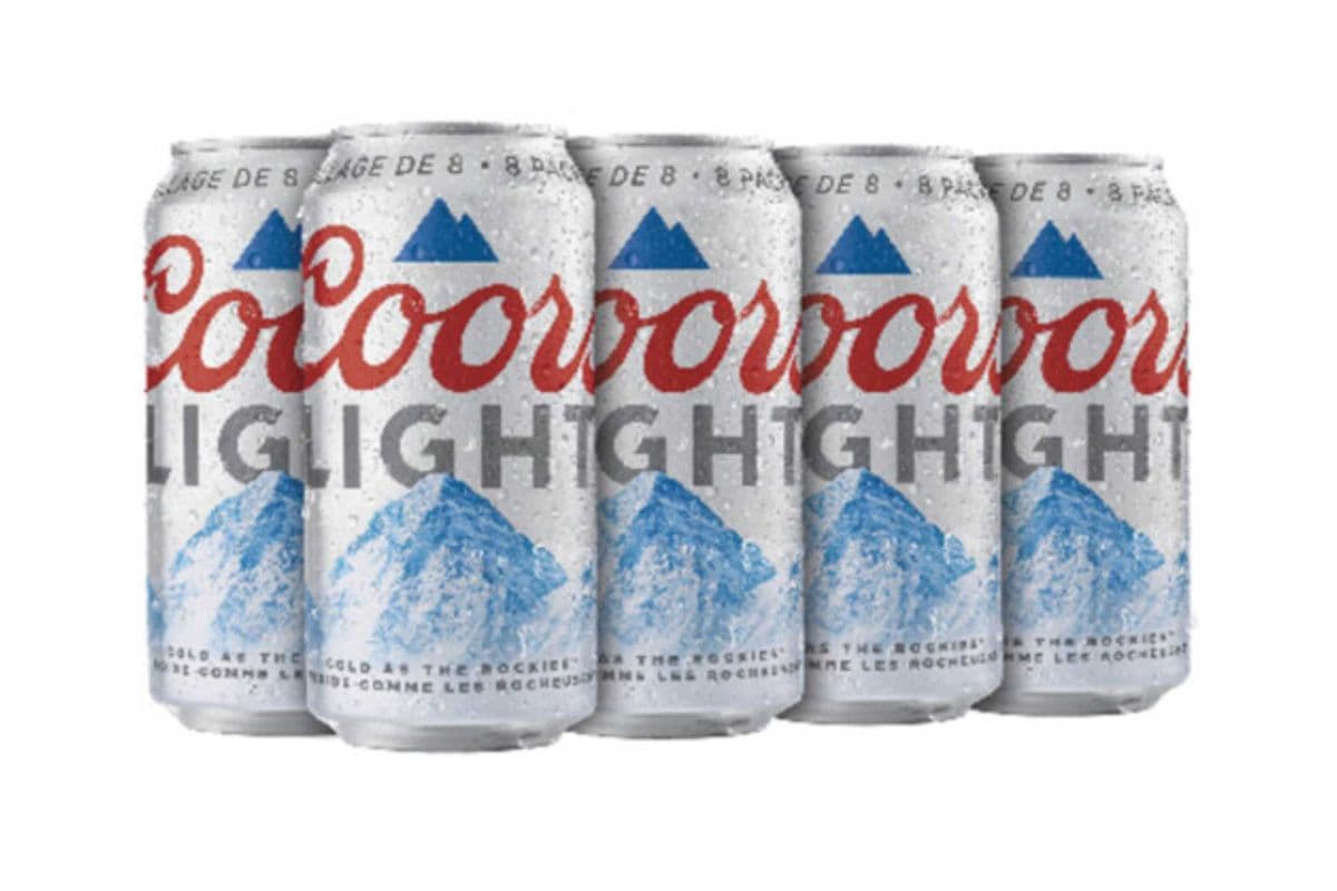 Coors Light · 4% Alcohol Beer (8 x 355 ml) (8 x 355ml)