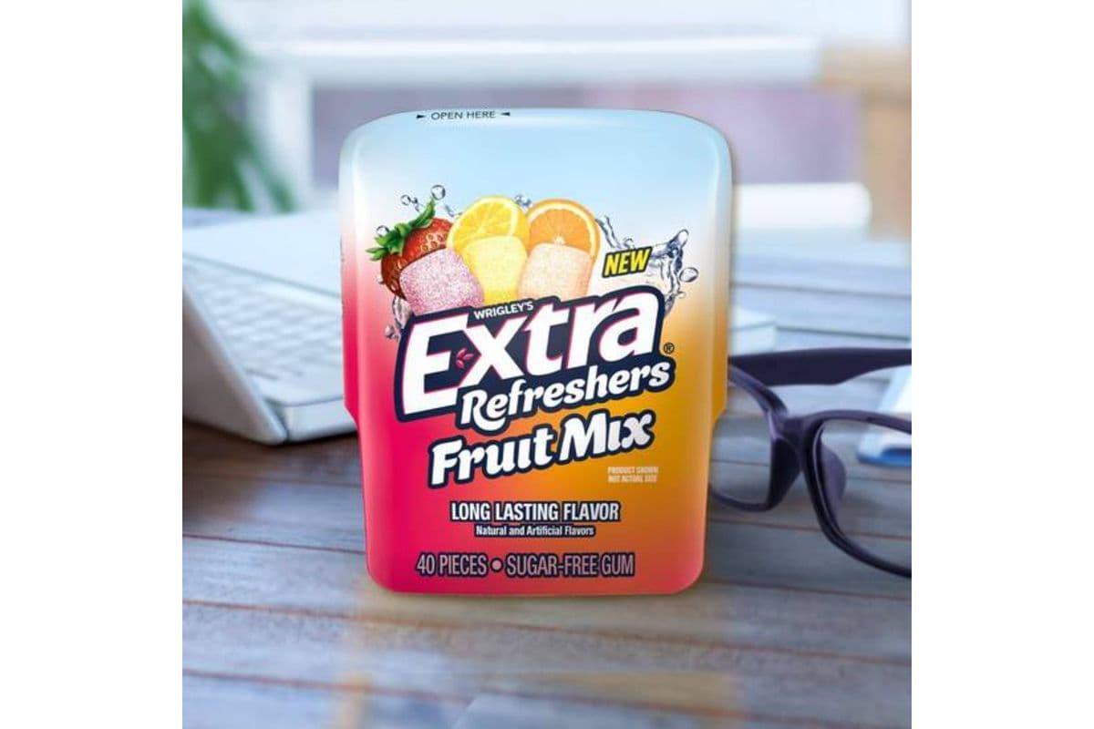 Extra Refreshers Fruit Mixed Gum (40 pcs)