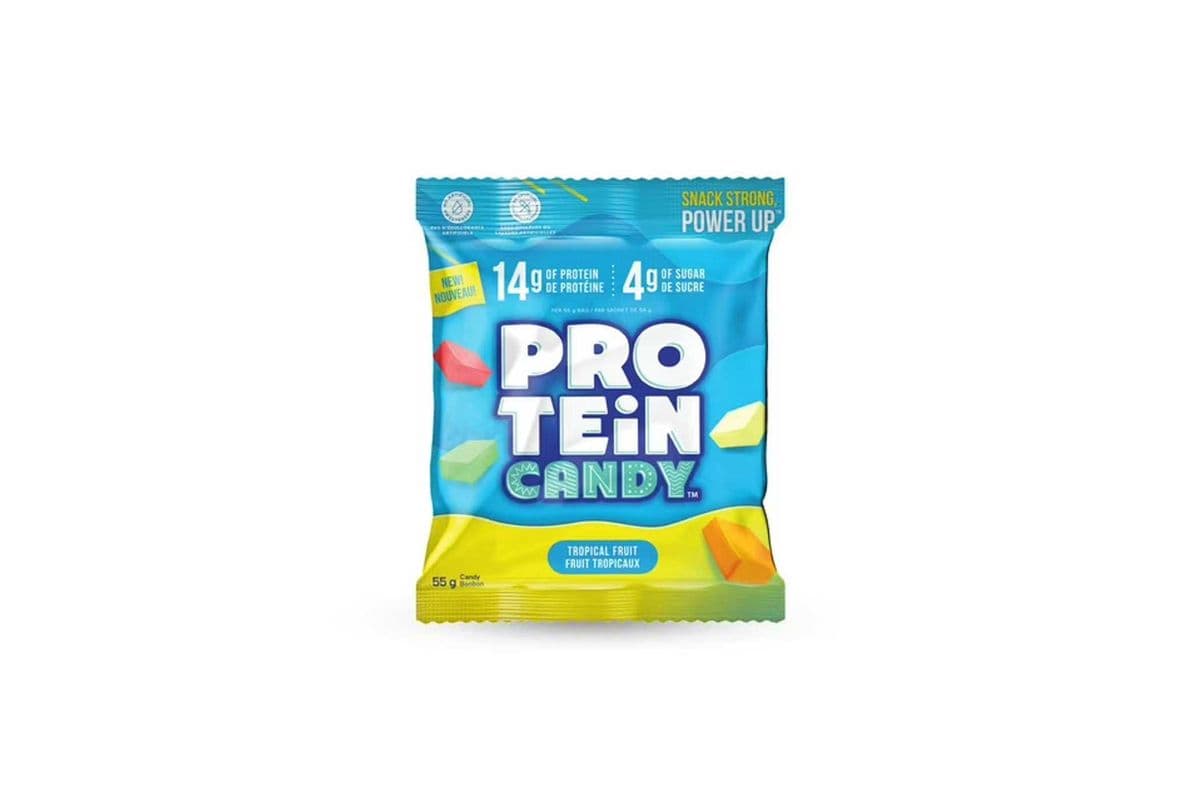 Protein Candy Tropical Fruit Chewy Candy (55 g)