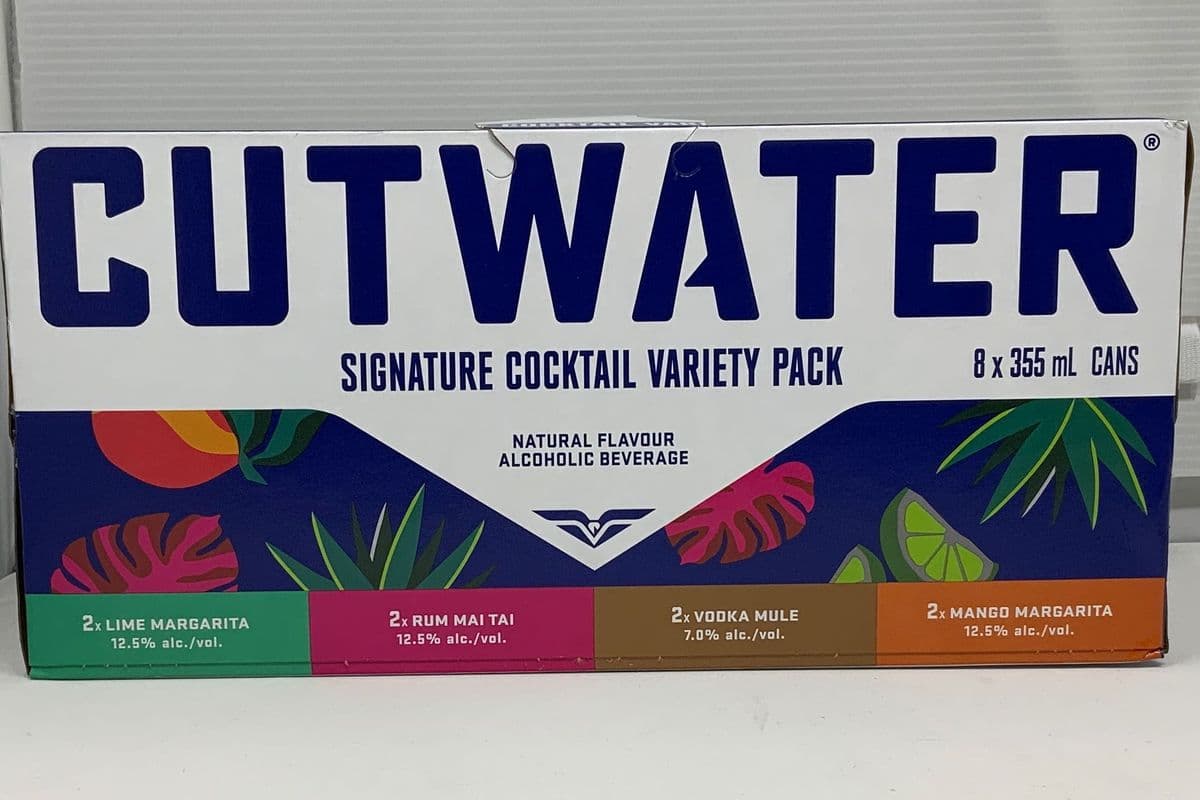 CUTWATER -COCKTAIL VARIETY PACK (8 x 355ml)