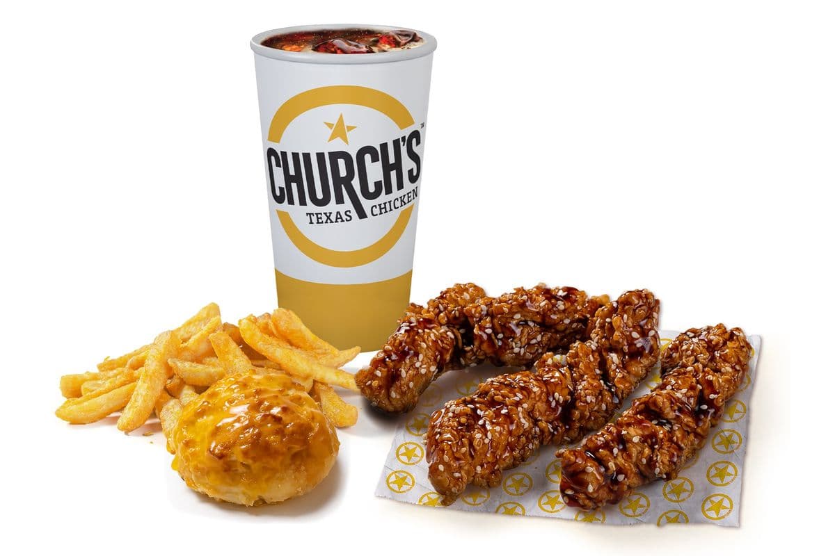 Three-Piece Korean BBQ Tenders Combo