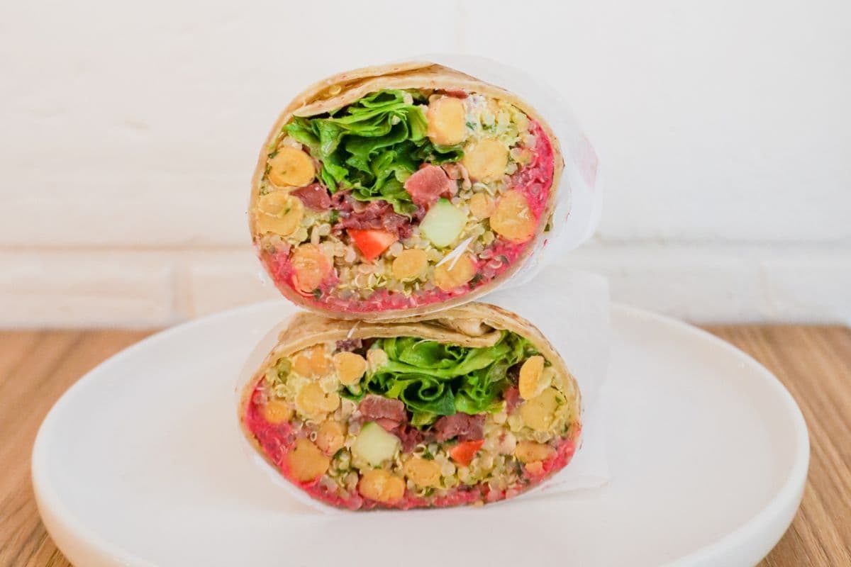 Twisted Tabbouleh Wrap