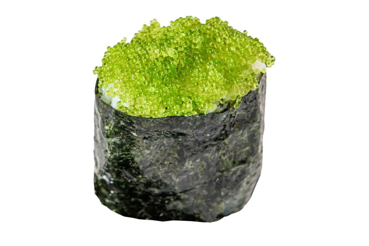 Wasabi Tobiko Sushi (2 pcs)