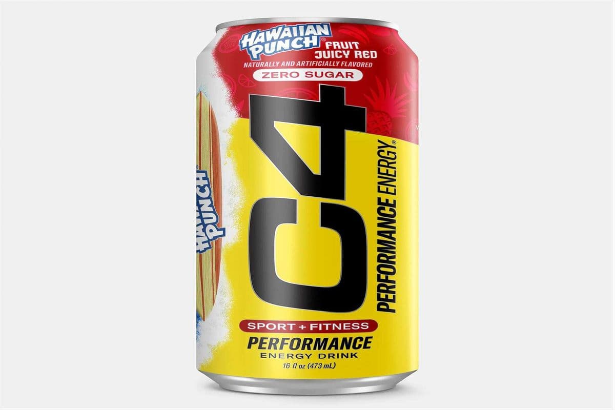 C4 Hawaiian Punch Fruit Juicy Red Energy Drink Canada (473ml)