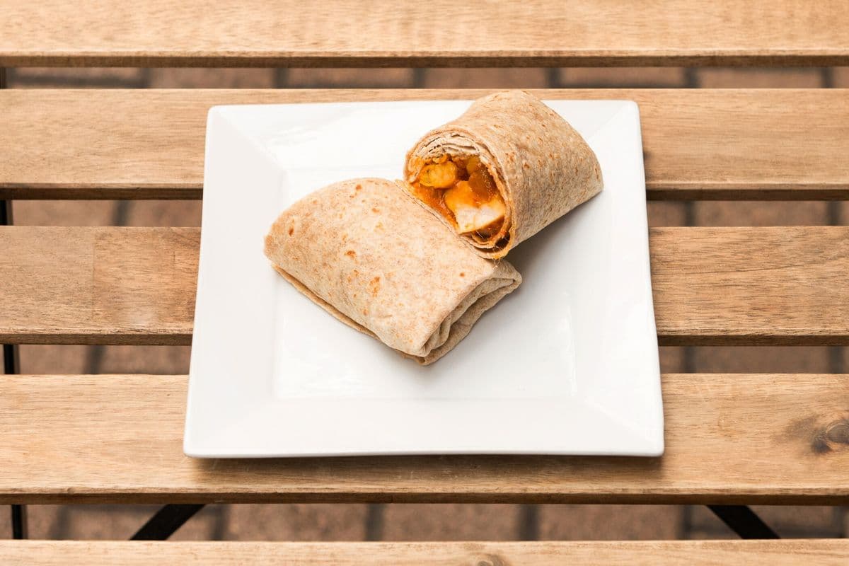 Bombay Chicken Wrap