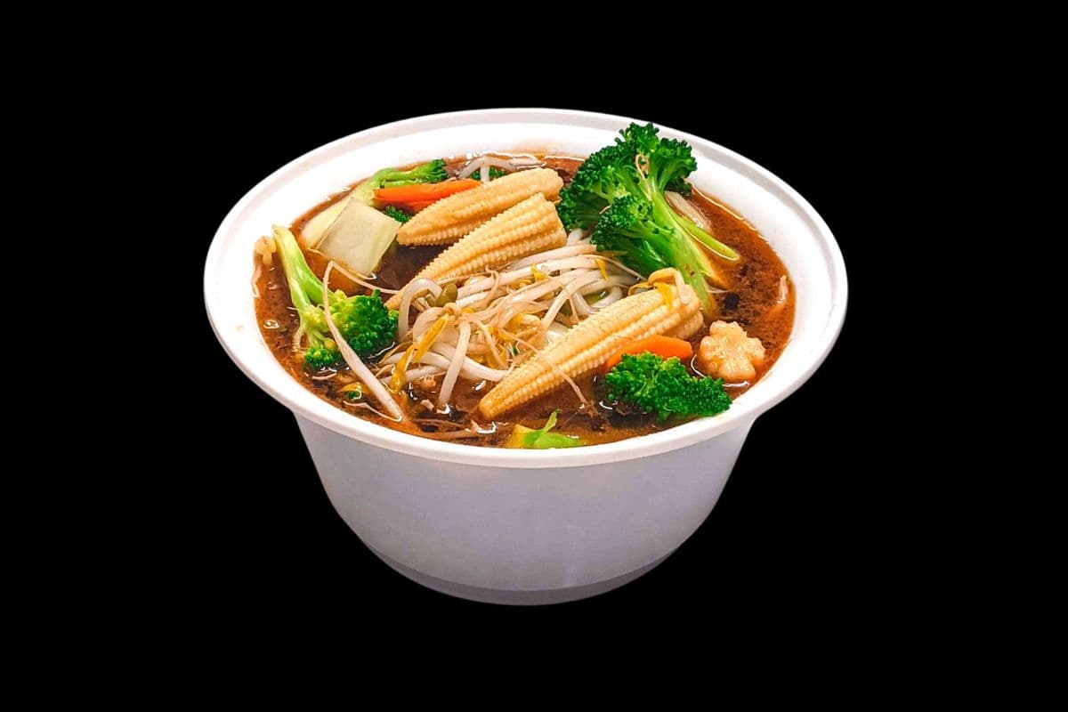 A1. Satay Chinese Mixed Vegetable Noodle Soup